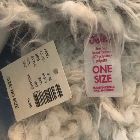 Justice Eternity Scarf (White/Grey) - Picture 3 of 3